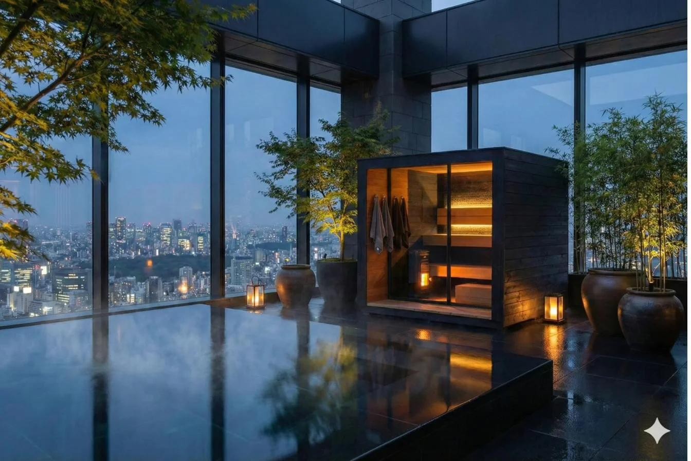 Desert canyon luxury pool